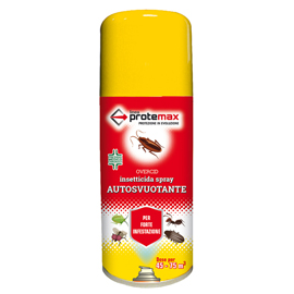 INSETTICIDA SPRAY OVERCID - BOMBOLETTA AUTOSVUOTANTE - 150 ML - PROTEMAX 97128