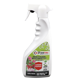 INSETTICIDA/AFICIDA SPRAY MULTINSETTTO - PRONTO USO CON PFNPO - 500 ML - PROTEMAX 98753