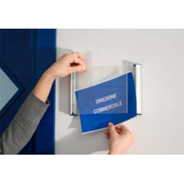 PORTA TARGA APPENDIBILE WALL SIGN - A4 - 21X30 CM - TECNOSTYL 53825