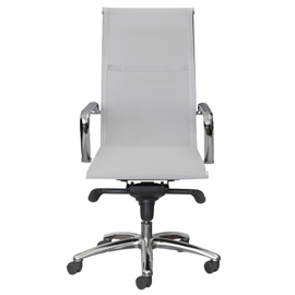 POLTRONA DIREZIONALE POLLUX SPACE PXP - CON BRACCIOLI INCLUSI - BIANCO - UNISIT 93033