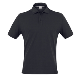 POLO UOMO JEFF - TAGLIA L - POLIAMMIDE - NERO - GIBLOR'S 100730