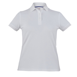 POLO DONNA SUSAN - TAGLIA L - POLIAMMIDE - BIANCO - GIBLOR'S 100734