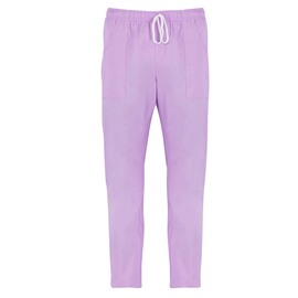 PANTALONE PITAGORA - UNISEX - 100 COTONE - TAGLIA S - LILLA CHIARO - GIBLOR'S 97888
