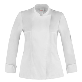 GIACCA DA CHEF CELINE - DA DONNA - TAGLIA L - BIANCO - GIBLOR'S 95427