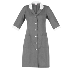CAMICE ORTENSIA - PER PULIZIE - TAGLIA L - GRIGIO CHIARO - GIBLOR'S 95411