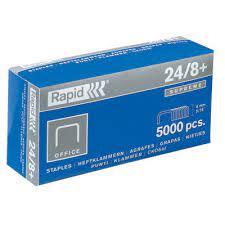 PUNTO METALLICO 24-8+ SUPER STRONG (128) 1000PZ. RAPID 66196