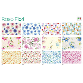 CARTA REGALO - RASO - FIORI - 70X100 CM - REX SADOCH - SCATOLA 100 FOGLI 88307