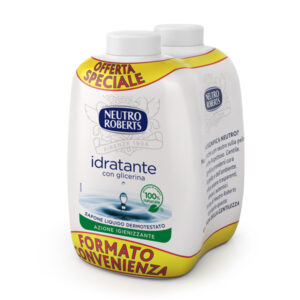 RICARICA BIS SAPONE LIQUIDO EXTRA IDRATANTE - 400 ML - NEUTRO ROBERTS 91543