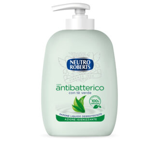 SAPONE LIQUIDO ANTIBATTERICO - 200 ML - NEUTRO ROBERTS 91544