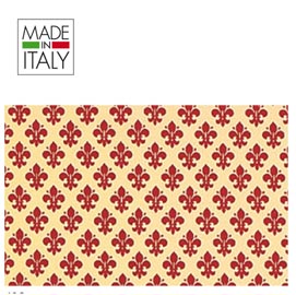 ROTOLO CARTARIVESTO REXTACO - 49X300 CM - ADESIVO - LAVABILE - GIGLIO ROSSO - REX SADOCH 51467