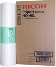 MATRICE RICOH NERO 2pz PRIPORT MASTER HQ-40L 320MMX110MT. RICJP4500M