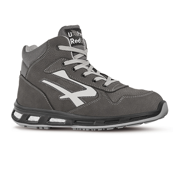 CALZATURA DI SICUREZZA INFINITY S3 - PELLE NABUK NATURALE - TAGLIA 39 - GRIGIO - U-POWER 89723