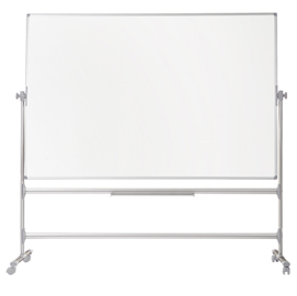 LAVAGNA MAGNETICA GIREVOLE EARTH - 90X120 CM - BIANCO - BI-OFFICE 83318