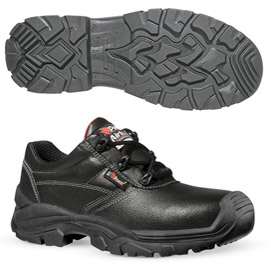 CALZATURA DI SICUREZZA ARIZONA UK S3 SRC ROCKROLL - PELLE GRANA MINA IDROREPELLENTE - NUMERO 36 - NERO - U-POWER 86407