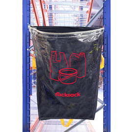SACCO RIFIUTI RACKSACK CLEAR - PER PLASTICA - 160 L - BEAVERSWOOD 98312