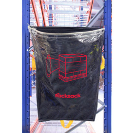 SACCO RIFIUTI RACKSACK CLEAR - PER FILM ESTENSIBILE - 160 L - BEAVERSWOOD 98313