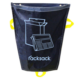 SACCO RIFIUTI RACKSACK MINI - PER CARTA E CARTONE - 70 L - BEAVERSWOOD 98319