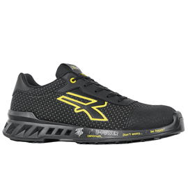CALZATURA DI SICUREZZA MATT - S3 SRC CI ESD REDLEVE - NUMERO 39 - NERO/GIALLO - U-POWER 97695