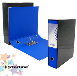REGISTRATORE KINGBOX - DORSO 8 CM - PROTOCOLLO - BLU - STARLINE STL4018