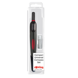 COMPASSO UNIVERSALE S/PROLUNGA SET 2 PZ ROTRING 99973