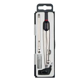 COMPASSO UNIVERSALE MEDIO - DIAMETRO MAX CERCHIO 480MM - CON ALLUNGA - ROTRING 47617