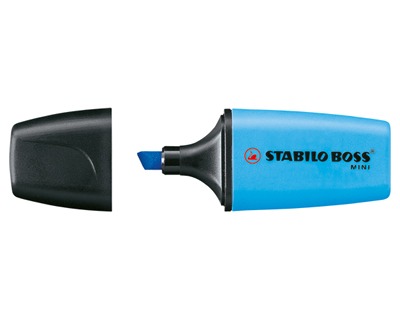 PENNARELLO EVID. MINI BLU STABILO BOSS 48194