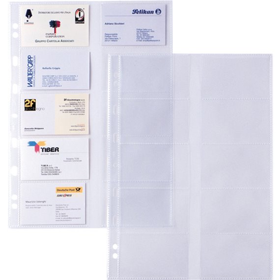 BUSTA P-BIGLIETTI DA VISITA ATLA CARD A4 CF.10 PZ SEI 662131 26079