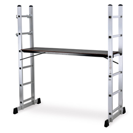 SCALA TRABETTELLO EVEREST - 40 X 160 X 168 CM - ALLUMINIO - GARDEN FRIEND 97453