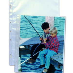 BUSTE FORATE F.U. PVC 24X30 RINFORZATA SVAR - Minimo acquistabile 25buste