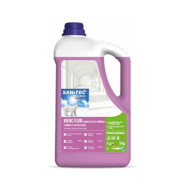 DETERGENTE PAVIMENTI LAVANDA 5KG SANITEC
