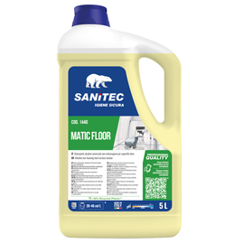 DETERGENTE ALCALINO PER PAVIMENTI MATIC FLOOR 5L SANITEC 91763