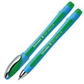 PENNA A SFERA SLIDER MEMO  - PUNTA XB - VERDE - SCHNEIDER 70817
