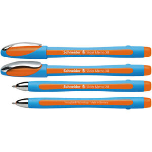 PENNA A SFERA SLIDER MEMO - PUNTA XB - ARANCIO  - SCHNEIDER 70818