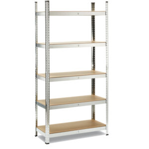 SCAFFALE IN METALLO E MDF - 5 RIPIANI - GARDEN FRIEND 91863