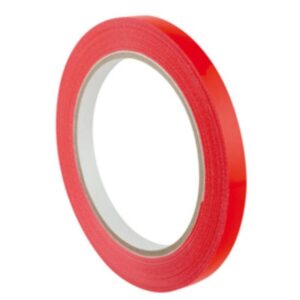 NASTRO ROSSO ADESIVO 9X66MT PVC 350 EUROCEL IN ROTOLO 39429