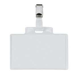 PORTA BADGE PASS 3E CM.9,5X6 C-PINZA 26109