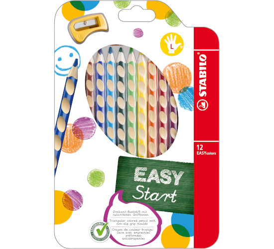 PASTELLO PER MANCINI DA 12 EASY START STABILO 56860