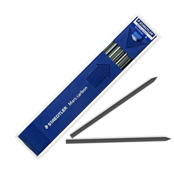 MINE MARS CARBON HB 200 STAEDTLER 12X2MM 37659
