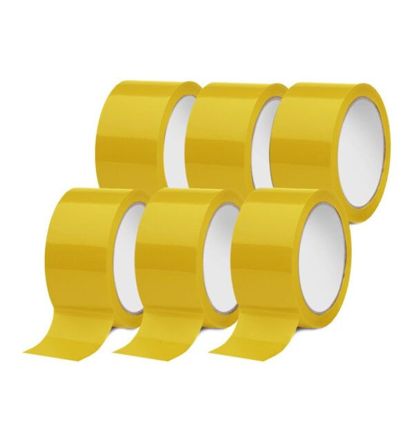 NASTRO ADESIVO 50X66M PPL COLOR GIALLO ROTOGAL 87146
