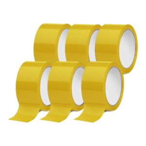 NASTRO ADESIVO 50X66M PPL COLOR GIALLO ROTOGAL 87146