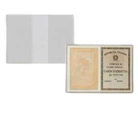 BUSTA CARTA IDENTITA CLEAR SEI 26090