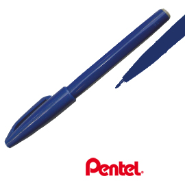 PENNARELLO SIGN PEN S520 PUNTA FELTRO - PUNTA 2,00MM - BLU - PENTEL 29859