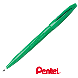 PENNARELLO SIGN PEN S520  PUNTA FELTRO - PUNTA 2,00MM - VERDE - PENTEL 29860