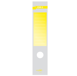 COPRIDORSO REGISTRATORE 10PZ. SEI CDR GIALLO 25326