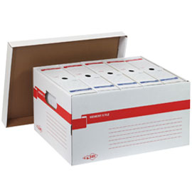 SCATOLA ARCHIVIO C-COPERCHIO 37X27X52CM SEI ROTA 64410