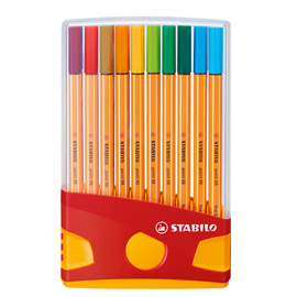 PENNARELLO STABILO POINT 88 20PZ.+astuccio 49037