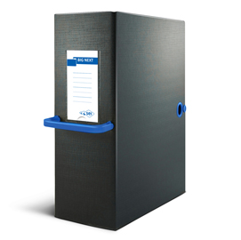 SCATOLA PROGETTI BIG NEXT 200 NERO BLU 25X35 D 20 SEI 71831