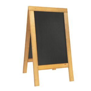 Lavagna Nature 131x72,7x72cm legno naturale SANDWICH Securit 90141