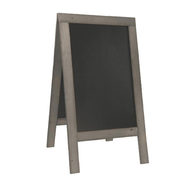 LAVAGNA SANDWICH NATURE - LEGNO GRIGIO - 131X72,7X72 CM - SECURIT 90142