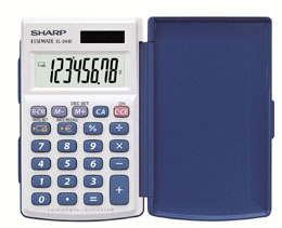 CALCOLATRICE SHARP EL-243EB 8 CIFRE SHAEL243EB